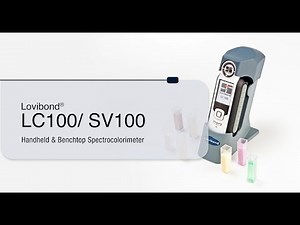 Lovibond® LC100 SV100- Spectrocolorimeter- How to use LC 100? How to use Spectrocolorimeter?