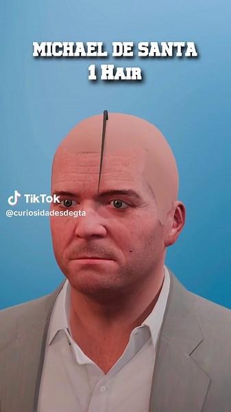 Michael de Santa's Hair Transformation in GTA 5