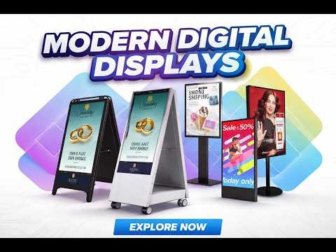 Top Digital Standee & LED Display Ideas for Business Growth 💡