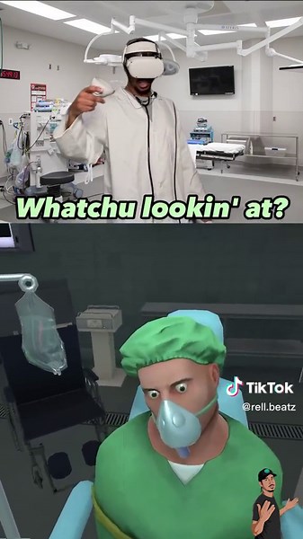 VR Eye Surgery Simulator Gameplay ft Dr. Rell Beatz & Charles