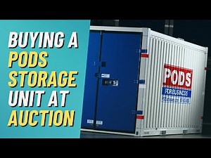Buying An Abandoned PODS Unit At Auction!