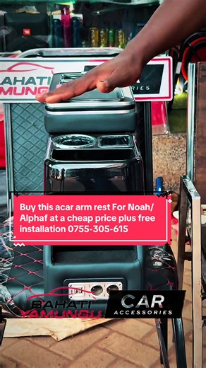 Buy this acar arm rest at a cheap price plus free installation 0755-305-615 #caraccessoriesuganda #caraccessories #caraccessoriesshop #caraccessorieskampala #cararmrest