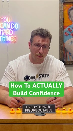 How To ACTUALLY Build Confidence #motivation #selfdoubt