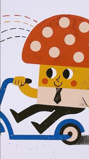 Procreate using only five colours!