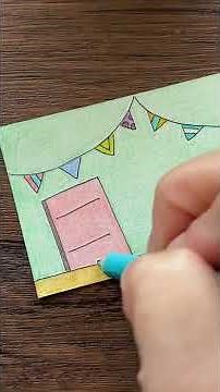 誕生日のあの人にバースデーカード渡しちゃお💗可愛いイラスト動画おめでとう誕生日ハッピーバースデー