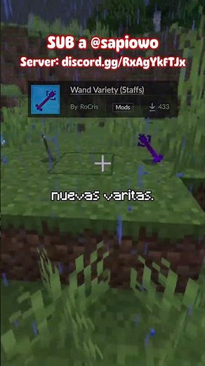 MOD of MAGIC WANDS OP in MINECRAFT? 🧙🧙 #minecraft #maicraf #memes #alexmc #maicra #mc #mods