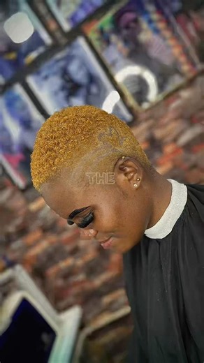 Golden Queen Buzz Cut ✨👑