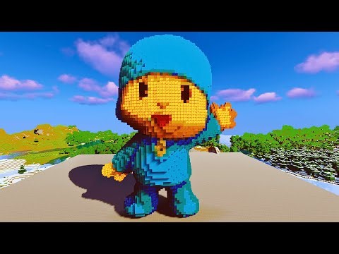 Pocoyo | 3D Pixel Art Build | Regent Entertainment 1999 Effects