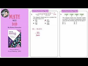 Math with Dad: REAL NUMBERS (Mastery Practice 2 Section A Part2)