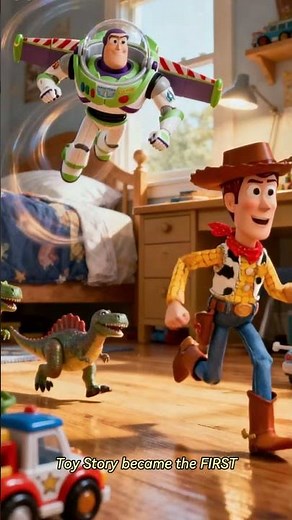 “The FIRST 3D Animated Movie Ever 🎬 | Toy Story Fact” #toystory #animation #shorts #viralshorts