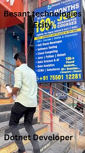 Congrats 🔥 | Full Stack Developer Course in Bangalore with Hands-On Coding & Placement Support - Enroll ! Enroll the Full Stack Developer Course in Bangalore offered by Besant Technologies, a leading full stack training institute known for practical learning and placement support. Gain hands-on skills in HTML, CSS, JavaScript, React, Node.js, MongoDB, and build real MERN applications through mentor-led sessions. This MERN stack course is designed for freshers and career-switchers who want full