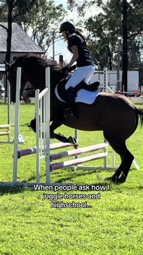 Balancing Horses and High School Life