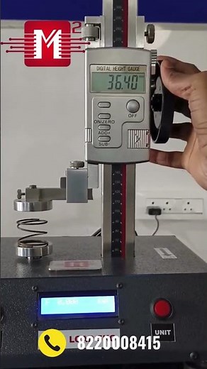 Digital Spring Load Testing Machine