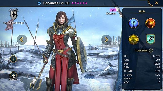 Canoness - HellHades - Raid Shadow Legends