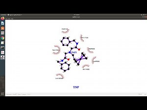 #LIG PLUS 2D Viewer LIGPLUS-LIGPLOT protein Ligand 2D Interactions# DRUG DESIGN DOCKING