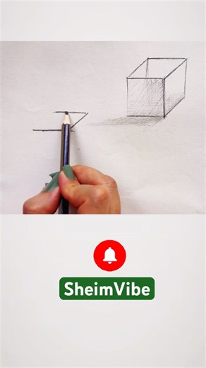 How to Sketch a Cube | Simple Pencil Drawing