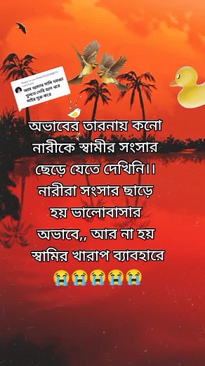 Animated Scene with Rubber Duck and Bird