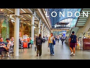 London Walk | 4K HDR Virtual Walking Tour around the London City | Central London View