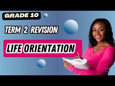 Life Orientation Grade 10 | Past Paper | Essential Revision 3
