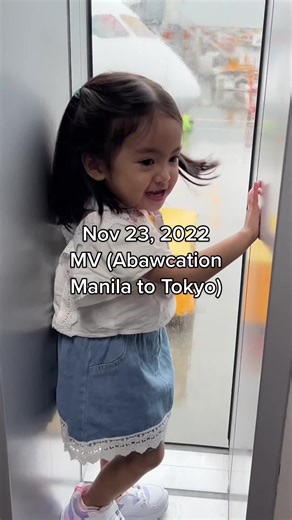 Kitty’s first plane ride How we survived a (total of) 12 hours flight with a toddler #AbawFam #AbawCation