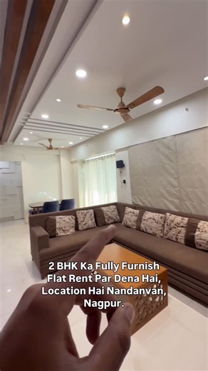 Gajanan_property_nagpur on Instagram: "(❌❌RENTED OUT❌❌) 2 Bhk Fully Furnish Flat For Rent In Nagpur❤️ • Location - Nandanvan, Nagpur • Fully Furnished • Only For Residential Use • Modern Interior • Bachelor’s Allowed • Power Backup Lift, Parking, Security Available • Rent - 30,000/- Including Maintenance (Negotiable) • Deposit - 2 Months + Rent Advance • Brokerage - 1 Month Rent Amount • ☎️- +918459540878 • Call Timing - 11am to 8pm . #2bhk #apartment #nandanvan #nagpur #viral . {2bhk, Apartment