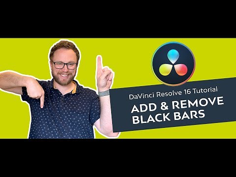 How to ADD and REMOVE Black Bars in DaVinci Resolve 16 (Output Blanking)