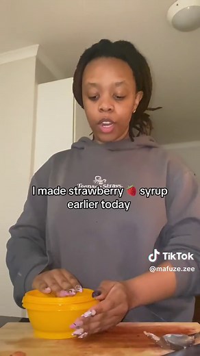 Making Plum Syrup Without Lemon Juice - Relaxing Cooking Session