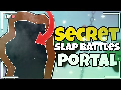 Secret Portal + How to get inside | Slap Battles Roblox!