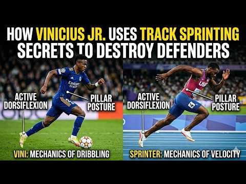 How Vinicius Jr. Uses Track Sprinting Secrets to Destroy Defenders
