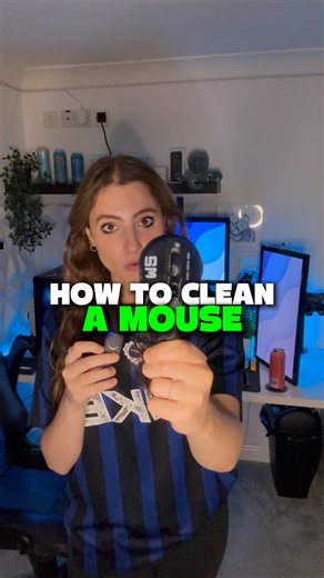 How to clean your mouse | #tech #mouse #cleaning