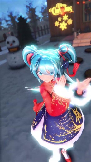 【MMD】Star Night Snow/スターナイトスノウ #dancechallenge #mmd #vocaloid #hatsunemiku