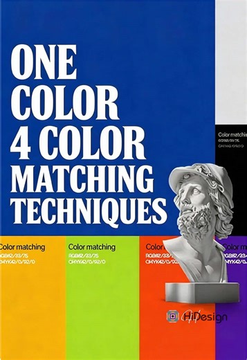 4 practical color matching tips to solve the problem of monotonous screen colors!#design #fyp #graphicdesign #layoutdesign #PosterDesign