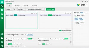 PROMT Master 20 Review and Comparison With Power Translator