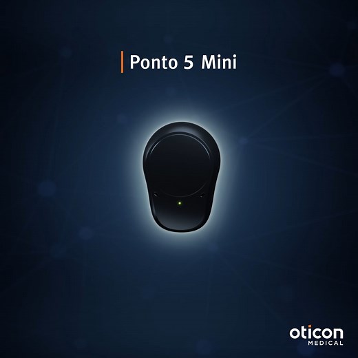 We are proud to reveal the newest edition to the Ponto family – Ponto 5 Mini 🤯 The new sound processor is small, discreet and packed with technology. • Premium sound quality • Access to the full soundscape • Designed for digital life Learn more here: www.oticonmedical.com/us/the-new/ponto-5-mini #Ponto5Mini #Pontofamily | Oticon Medical