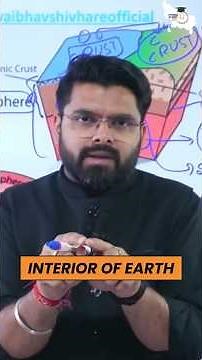 Why Inner Core of Earth is Solid ? By Vaibhav Sir | #shorts #geographyshorts #innercore #vaibhavsir