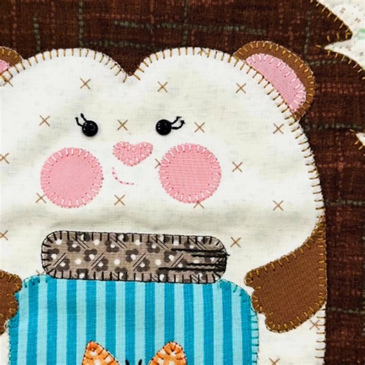 You asked, and we listened — the Hedgies Quilt is back and better than ever! We’ve refreshed it with a brand-new colorway we know you’ll absolutely love. 💕 This 13-month Block of the Month includes everything you need to complete the entire quilt top—even the buttons are included! Whether you prefer sewing machine appliqué or embroidery machine appliqué, you’ll have everything you need to easily create your legendary 55″ x 55″ Hedgendary Hedgies quilt. | Stitches of Love