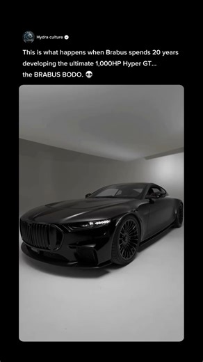 This Is What Happens When Brabus Spends 20 Years Building A 1,000HP Hyper GT 💀 #brabus #news