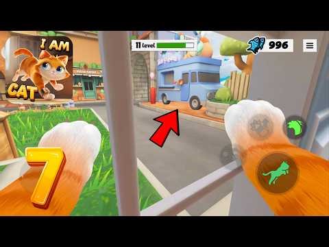 I Am Cat Mobile - Walkthrough Part 7 - Can We Get To The Streets?! (iOS/Android)