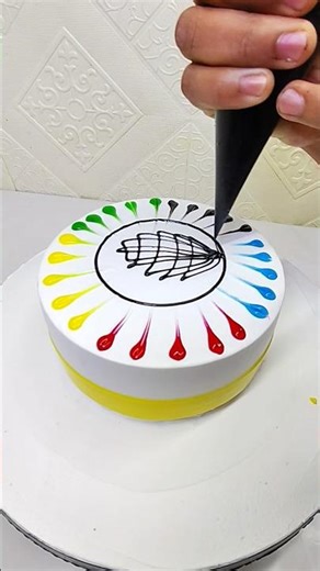 Mix jel cake Design #shorts#tending#video#youtubeshorts