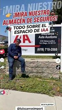 Instalaciones de Insurance Auto Actions #auction #iaai_auctions #luiscarros #carrosdesubasta