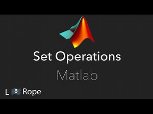 Set Operations in Matlab