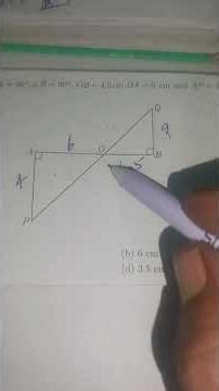in the figure,OB=4.5cm,OA=6cm,AP=4cm,and angle A,B,are 90,Find QB angle?