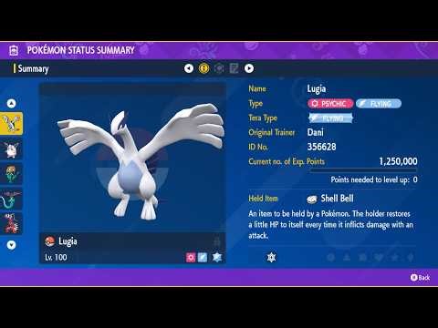 Lugia (Any NPCs) - Solo #4 - 7 Star Samurott Raid - Pokemon Scarlet/Violet