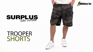 Discover Surplus Trooper Shorts, crafted from soft cotton and featuring seven practical pockets. They feel great to wear on those hot summer days and are built to last. Get yours 👉 mil1.st/07560042UK | Military 1st