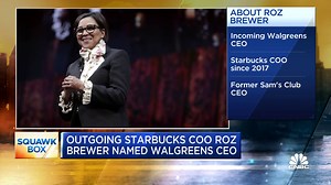 Outgoing Starbucks COO Roz Brewer named Walgreens CEO