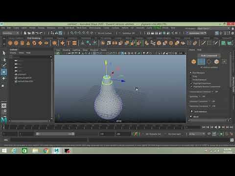 Maya 2020 tutorial - Introduction to Maya Tension deformer tutorial for beginners