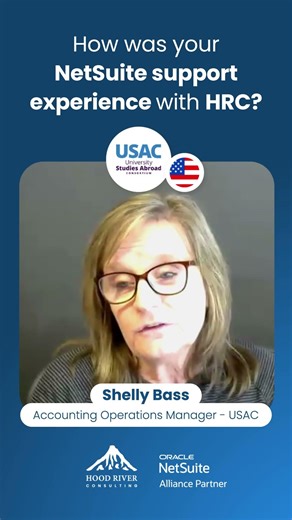 Success Story USAC - USA: How was your NetSuite support experience with Hood River Consulting?