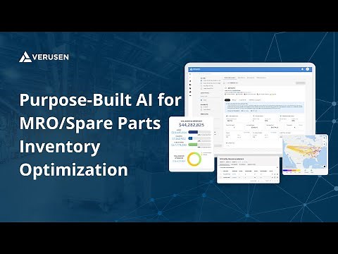Revolutionize MRO Inventory Management | Verusen AI Platform Demo