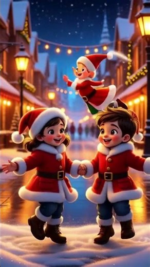 Ho Ho Ho! 🎅 Magical Christmas Song for Kids 🎄 | 3D Animated Xmas Video #cartoonvideo #kidssongs #ai