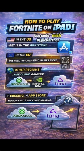 Fortnite: How to Download on iPad (Is It Possible?) #shorts